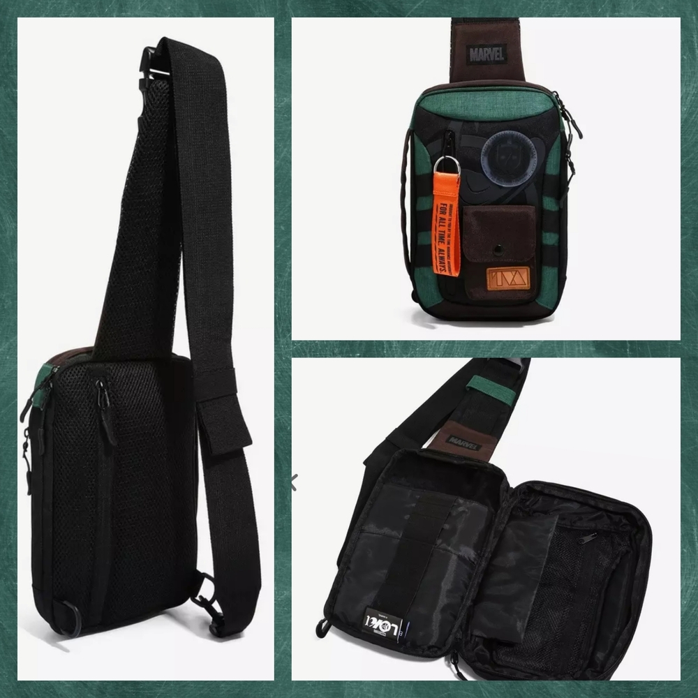 MARVEL Loki Time Variance Authority Sling Mini Bag - Picture 2 of 7